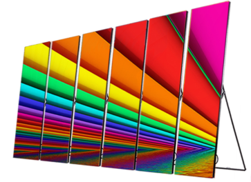 出口新西蘭的PH2海報屏8臺